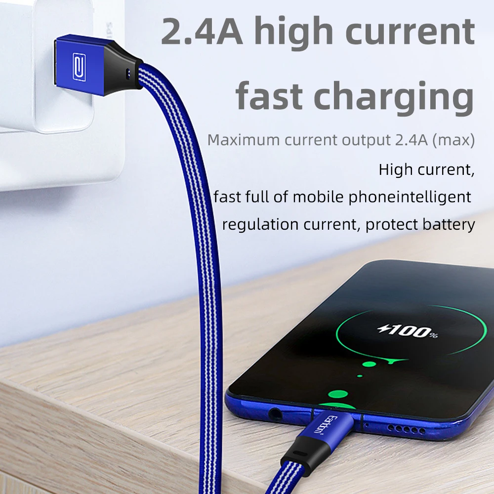 FDBRO Реверсивный кабель типа C для передачи данных Usb C кабель для телефона 8 6 xs max Micro USB кабель