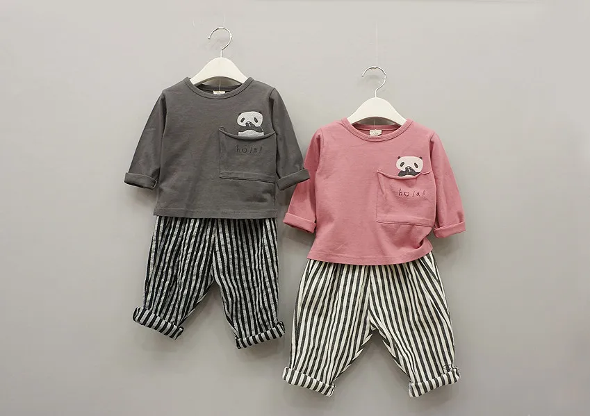 Minkymom/Весенняя детская одежда; стиль; хлопковые детские брюки-шаровары в Вертикальную Полоску