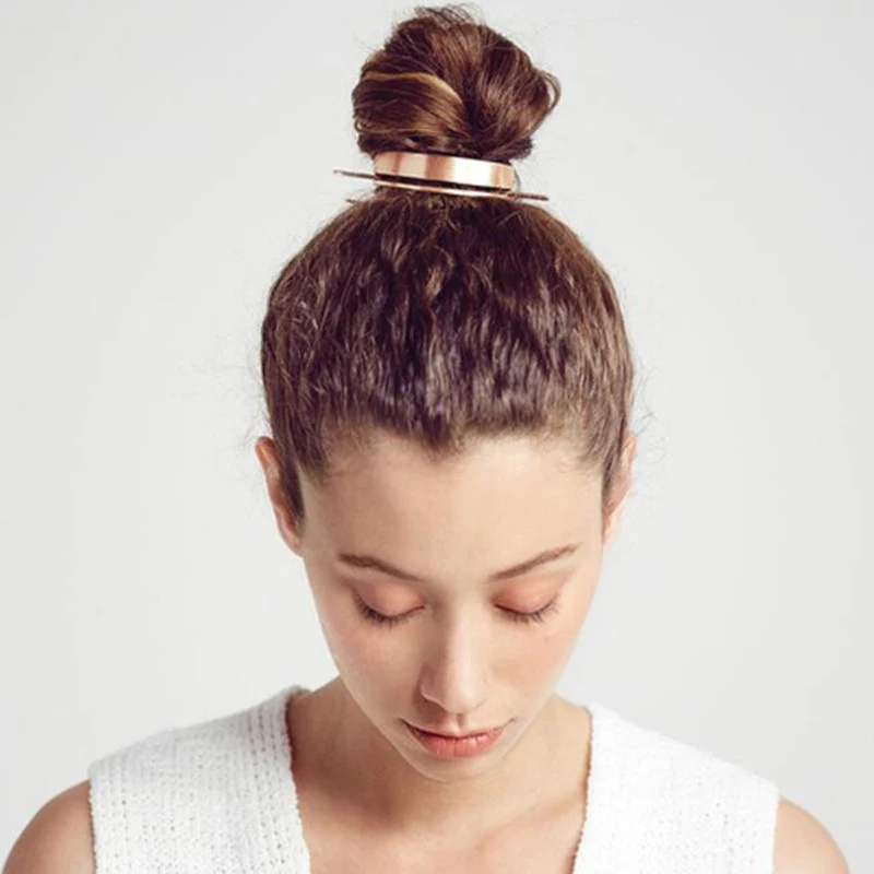 

Hair Stick Original 2020 New Boho Hair Accessories Arrival Metal Gold Filled Bun Holder Charming Vintage Bun Cage