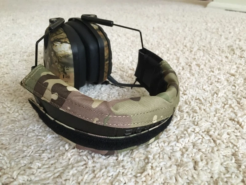 SEIGNEER Z-Tactical Замена нейлона CP бандана подушка коврик камуфляж повязка на голову для гарнитуры длина 9,4" Ширина 1,96" Z008