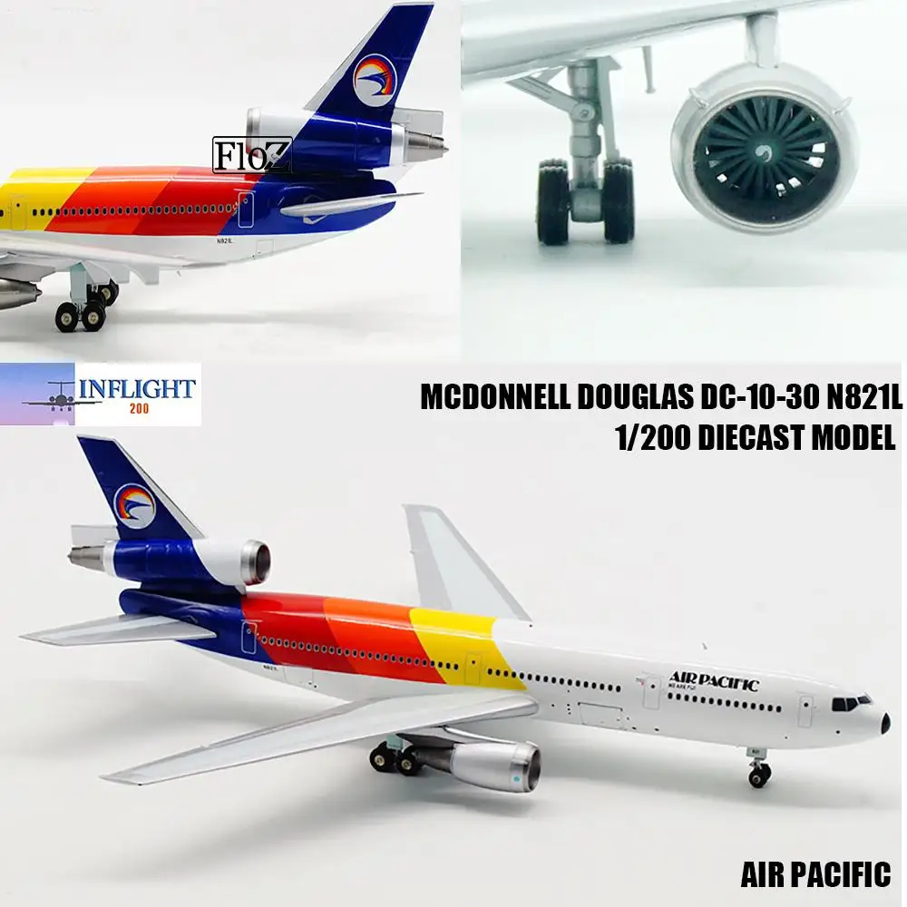 Inflight AIR тихий Макдоннелл Дуглас DC 10 30 1/200 литой самолет| |