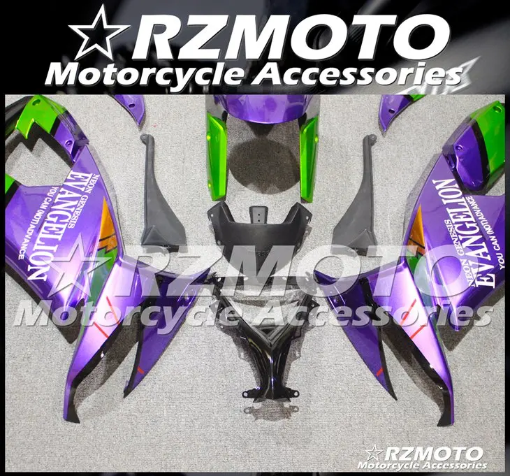 ABS мотоцикл обтекатель комплект для KAWASAKI ZX-10R 2008-2010 год кузов литьевая форма Магазин № 2246