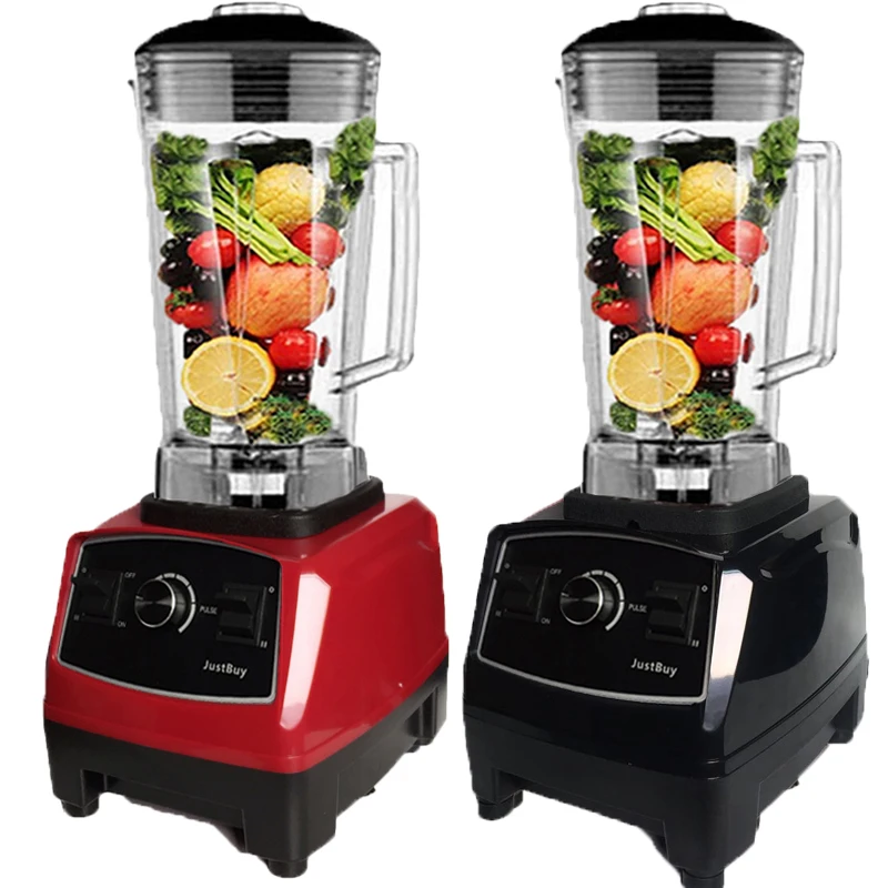 2200W Heavy Duty Commercial Blender Professional Blender Mixer Food Processor Japan Blade Juicer Ice Smoothie Machine