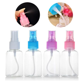 

Transparent Empty Spray Bottles Plastic Mini Refillable Container Empty Containers Perfume Atomizer Spray Refillable Bottle