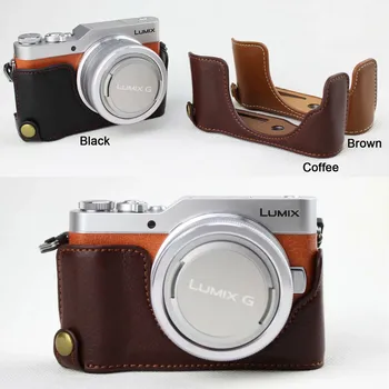 

Genuine Real Leather Half Case Grip for Panasonic DMC-GF10 GF9 GF8 GF7 Camera