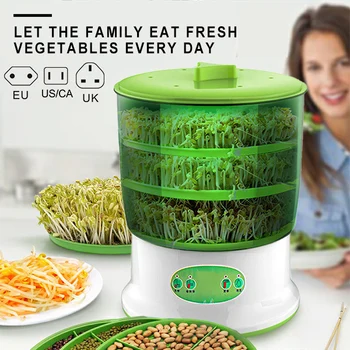 

Automatic Sprouter Machine Bean Sprouts Growing Machine Large-capacity Sprouting Seedling Machines B2Cshop