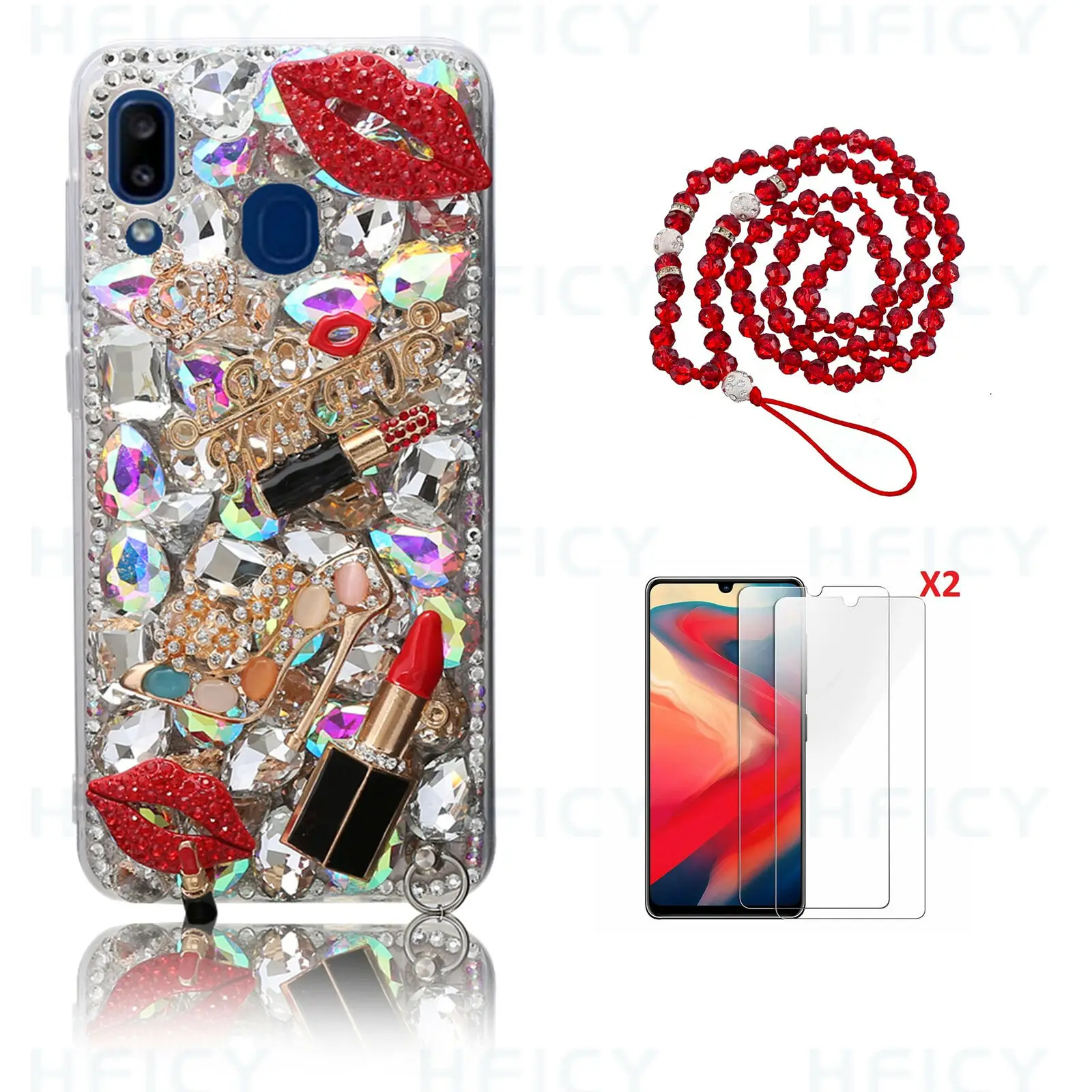 Для LG Velvet Phoenix 5 Fortune 3 Risio 4 Чехол ручной работы для женщин и девушек блестящий чехол