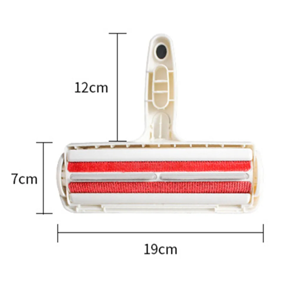 2-Way Pet Hair Remover ролик Приклеивание ворсинок ролик удаление собачьей шерсти кошки с мебели ковры Одежда щетка одна рука управление