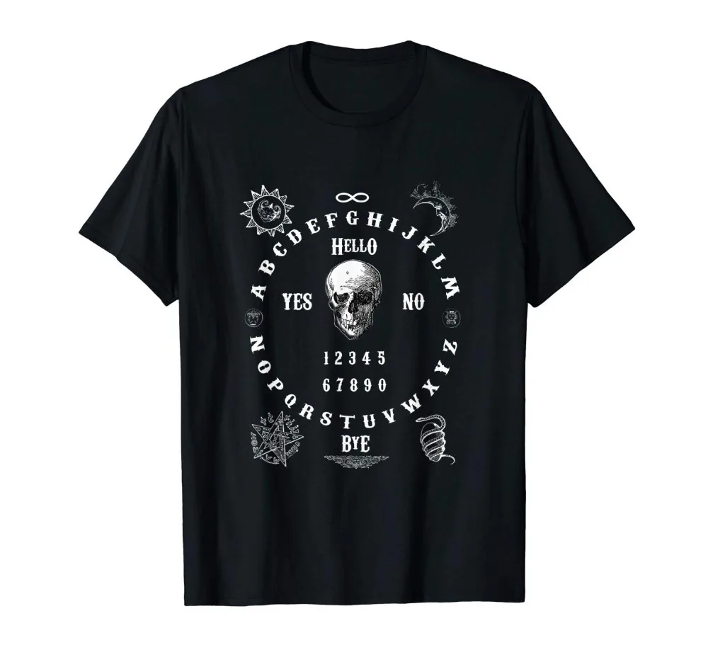 Gouden shirt Ouija Board T-Shirt2020 Hot Sale Super Fashion Summer Casual Man Tee Shirt Good Quality Cheap T Shirts Online | Мужская