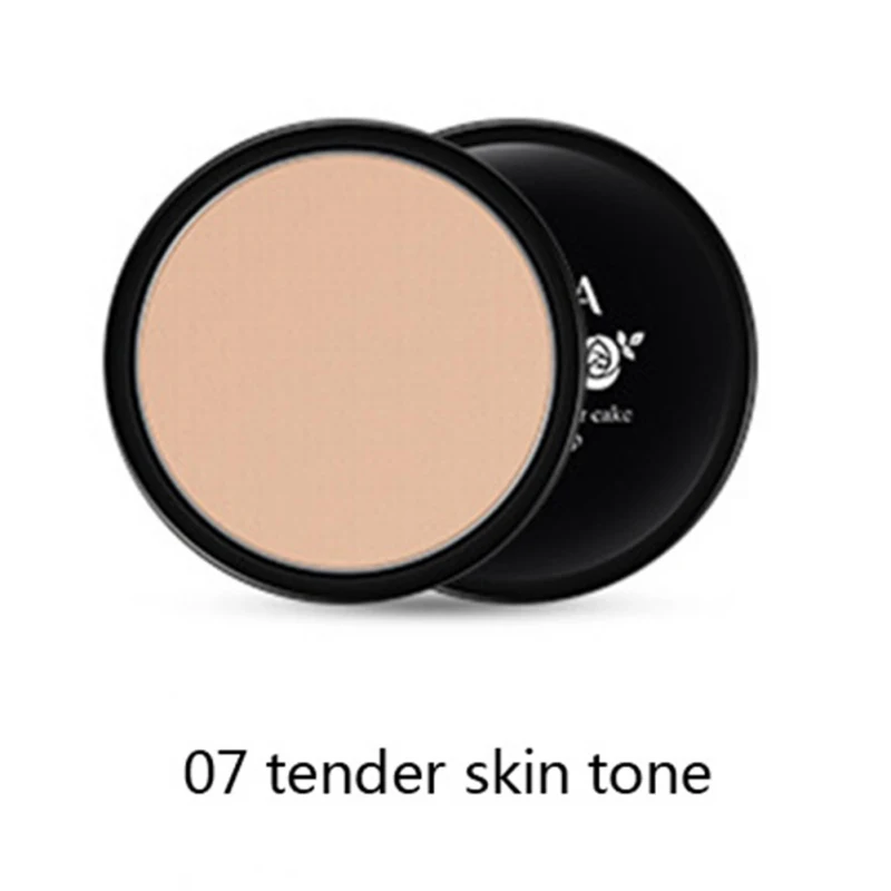 07 tender skin tone Дышащая Влага пудра сглаживания экстракт рассыпчатая пудра дышащий макияж тональный, для придания яркости отбеливание тонального крема - Цвет: 07 tender skin tone