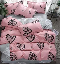 Cheap 4Pcs Breathable Bedding-sets Polyester Printed Bedclothes Bedding Set with Pillowcase Bed Quilt Cover King Queen Twin Full Sizes Cheap 4Pcs Breathable Bedding-sets Polyester Printed Bedclothes Bedding Set with Pillowcase Bed Quilt Cover King Queen Twin Full Sizes