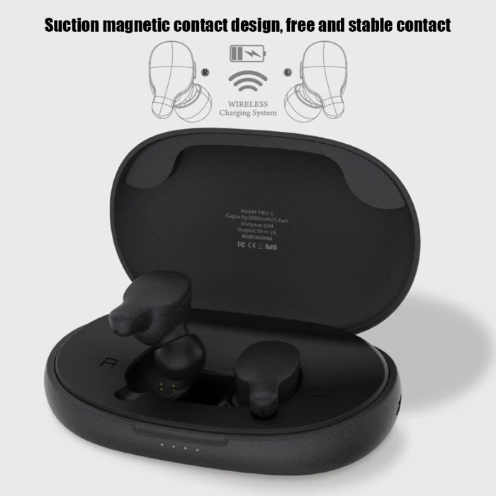 1 пара Bluetooth наушники BLE5.0 Стерео шумоподавление беспроводные наушники AS99