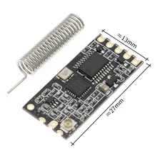 5 pces 433mhz HC-12 si4463 módulo de porta serial sem fio 1000m substituir bluetooth novo