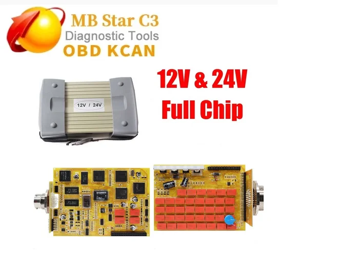Диагностический инструмент MB Star C3 Pro NEC Реле мультиплексор с программным