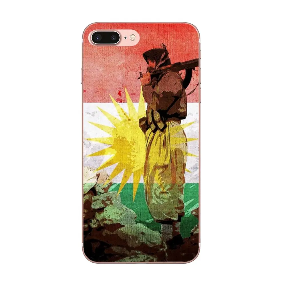 Винтаж Kurdistan флаг для samsung Galaxy Note 5, 8, 9, S3 S4 S5 S6 S7 S8 S9 S10 5G mini Edge рlus Lite мягкий чехол с рисунком крышка - Цвет: as picture