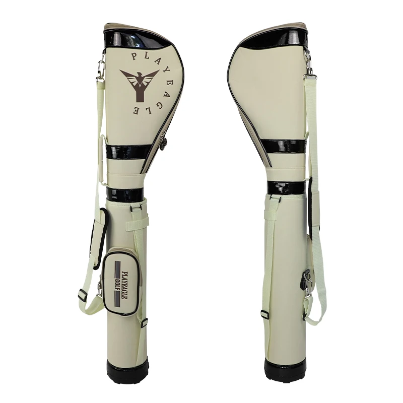 Retractable height PLAYEAGLE Golf Gun Bag Contain Half Set Golf Clubs Nylon Golf Stand Bags