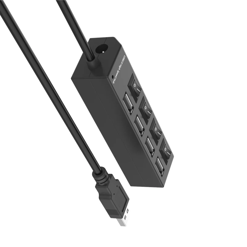 1*4 вспомогательное устройство для USB 2,0 адаптер разветвитель разъем высокая скорость 5 V/2000mA аксессуары