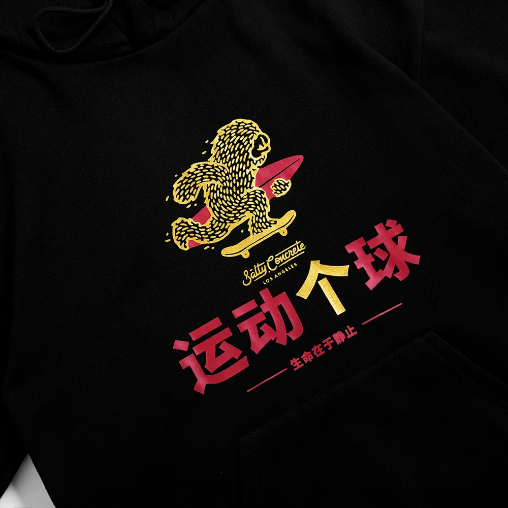 OSCN7 High Street печати флисовая толстовка женщина осень уличная плюс бархатные толстовки оверсайз женщины 8083A