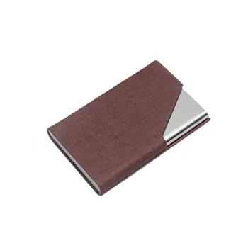 

Professional metal business card case, portable business card holder, can hold 20 business cards