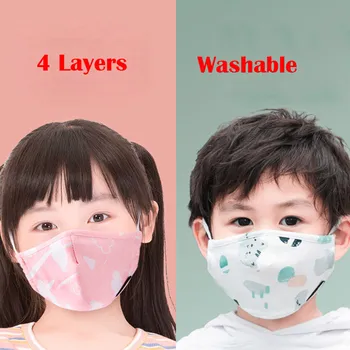 

Kids Children Cotton Mouth Mask Anti Dust Pollution Face Mask Reusable Washable Respirator Face Mask Cover Masks for Kids Masque