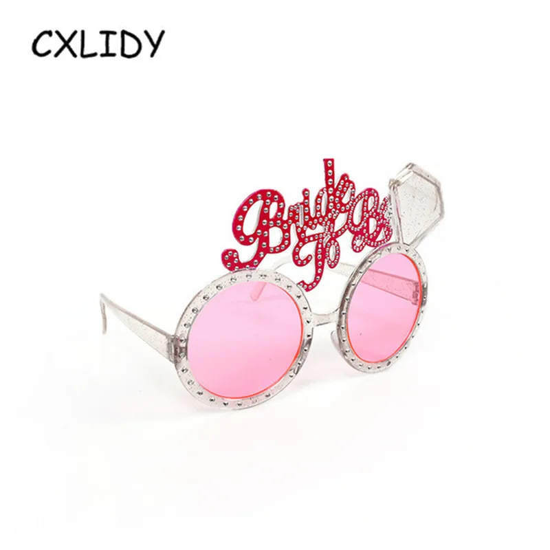 bride glasses Золотая команда невесты, реквизит для фотосессии, вечерние очки для курицы, повязка на голову для невесты, Значки для невесты, вечерние украшения для холостяков - Цвет: bride glasses