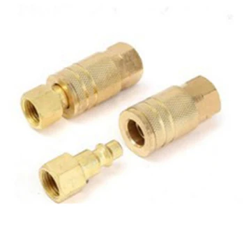 

10Pcs Set Connector 1/4 Inch Air Tool Hose Fittings Connector Adapter Accessories Air Tool & Air Compressors Parts