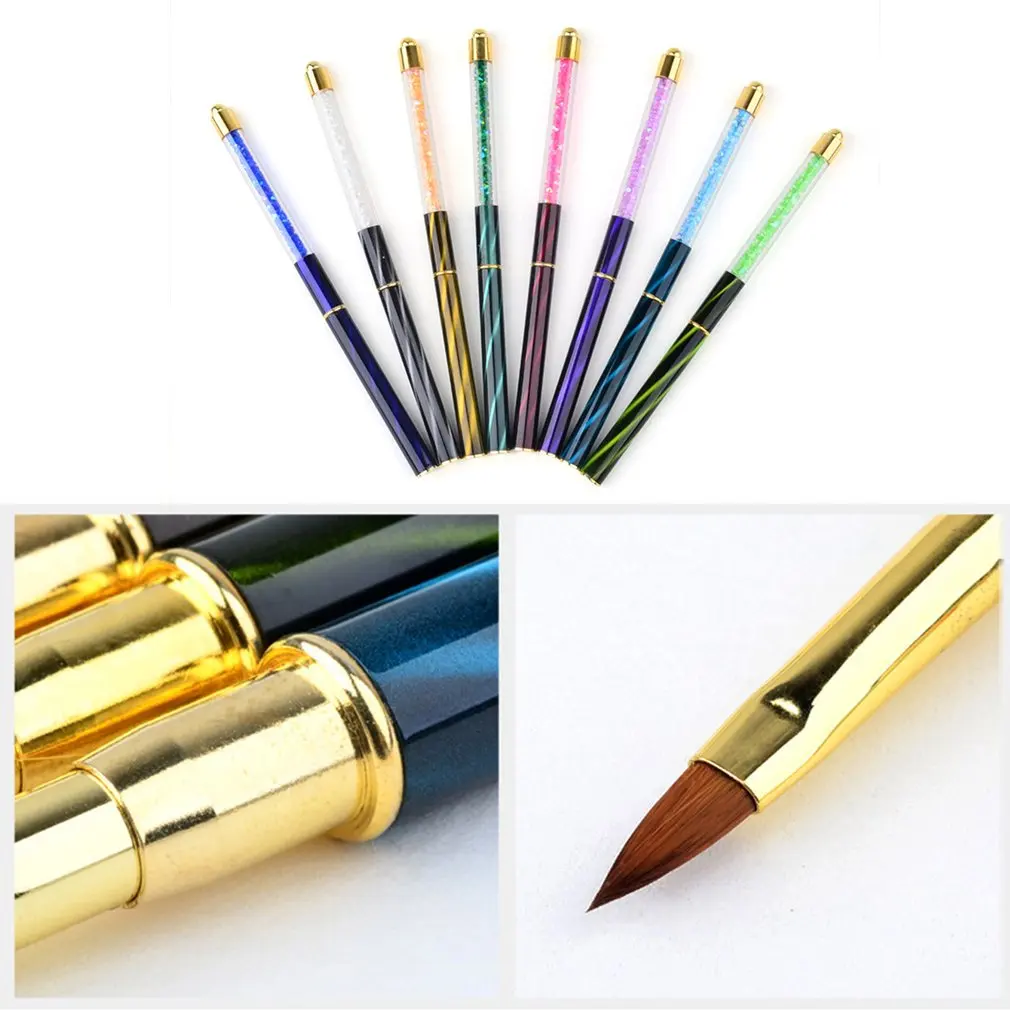 Профессиональный лак для ногтей Arting DIY кисть для рисования ручка УФ гель наконечник Кот-строитель ручка со стразами маникюрные салоны