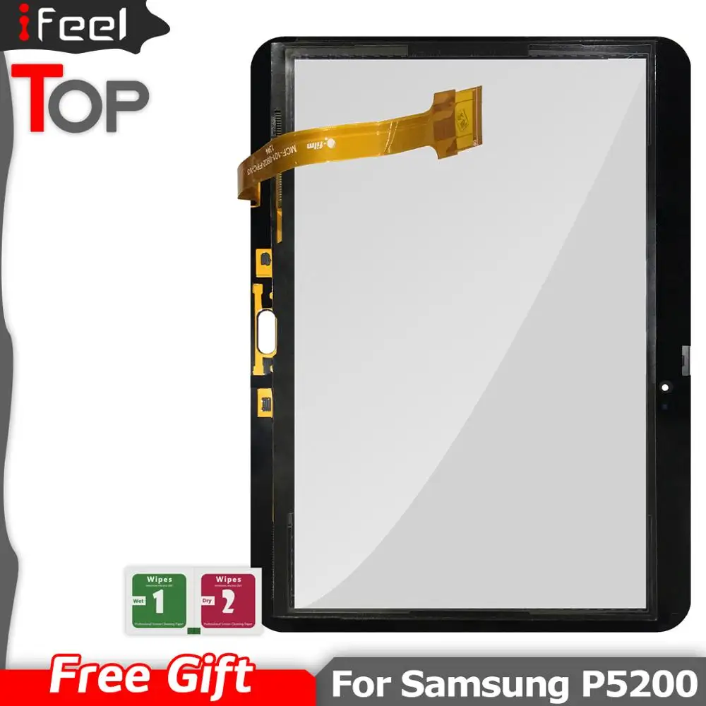 10.1'' Screen For Samsung Galaxy Tab 3 GT-P5200 P5200 P5210 Tab3 Tablet Lens Glass Outer Touch Panel Digitizer Replacement |