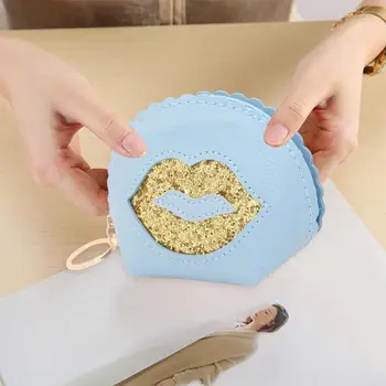 

Hot Sale Coin Bag PU Leather Women Mini Wallet Clutch Cartoon Cute Card Bags Classic Delicate Zipper Coin Purse Daily Shopping