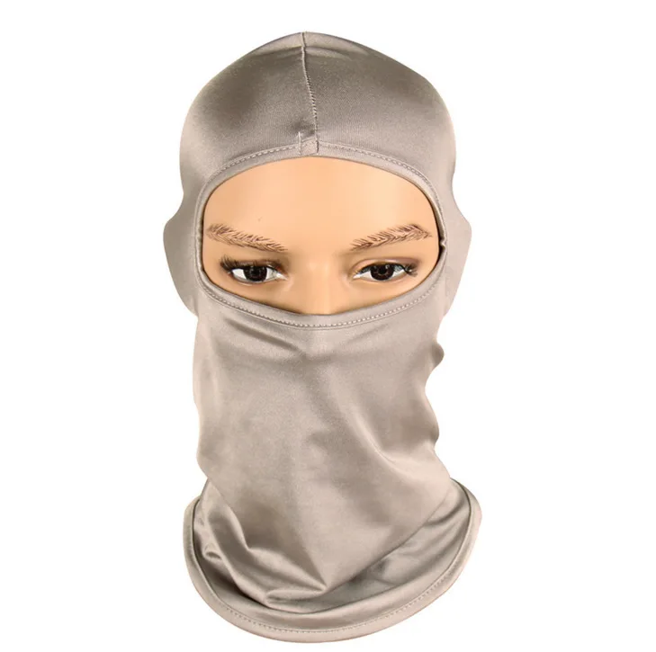 Пылезащитная ветрозащитная Крышка для рта, Защитный дышащий мотоциклетный шлем, Пылезащитная маска для всего лица, для езды на велосипеде, лыжный головной убор - Цвет: gray