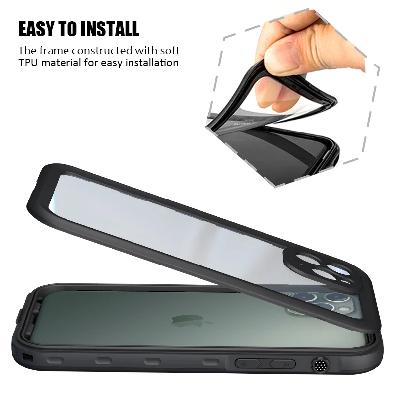 Waterproof Phone Case For iPhone 11 Pro Max (5)