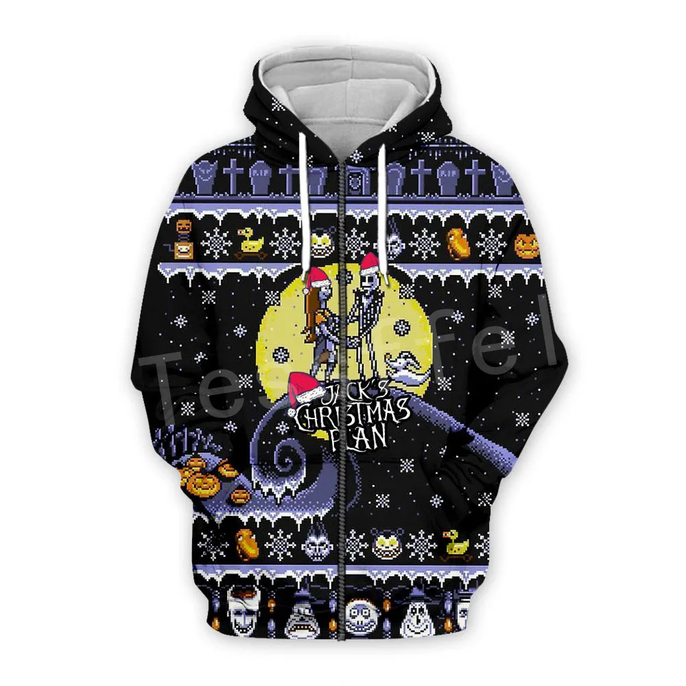 just picture Tessffel спортивный костюм с забавным животным веселым Рождеством SantaClaus красочные повседневные 3DPrint молнии/толстовки/Толстовка/куртка/для мужчин и женщин s1 - Цвет: just picture