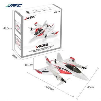 

Original JJRIC M02 2.4G 6CH Brushless 6-Axis Gyro Stunt RC Aircraft Multifunctional 3D / 6G Stunt Aircraft
