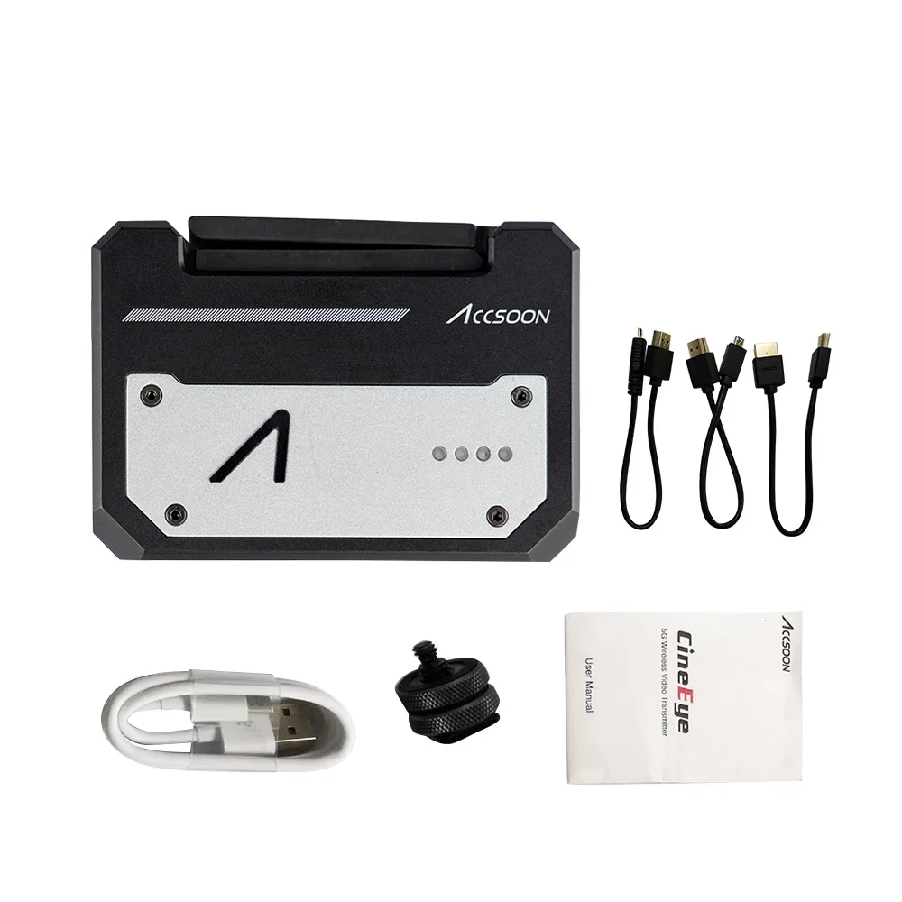 

1080P WiFi HD Transmitter Portable 5G Video Transmitter 3D LUT Loading 100m Range for iOS iPad iPhone Andriod Smartphone