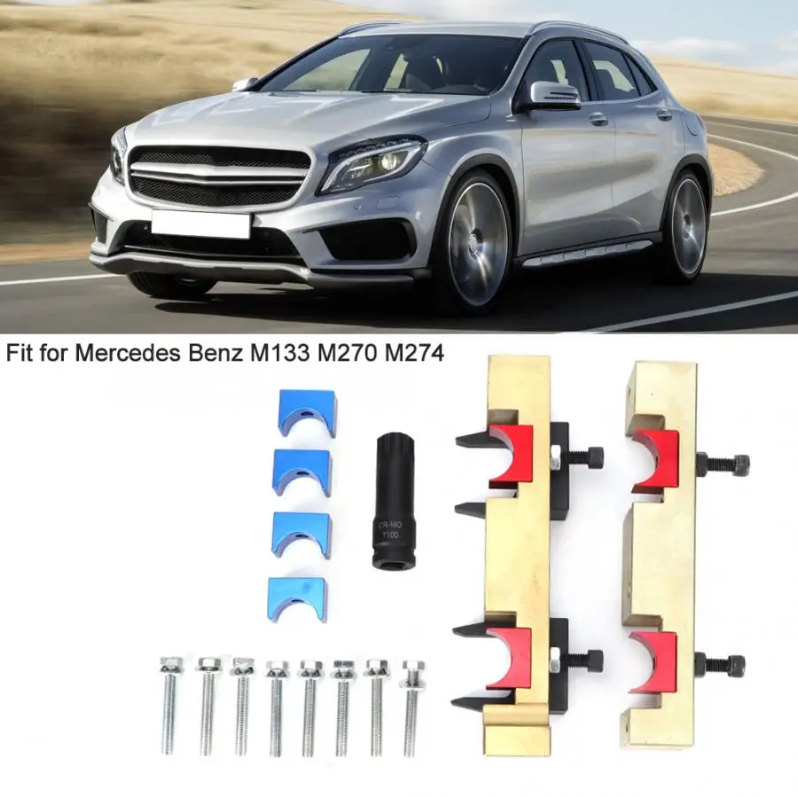Набор инструментов для ГРМ двигателя 270 589 00 61 00 подходит для Mercedes Benz M133 M270 M274 инструменты для ухода за двигателем автомобиля