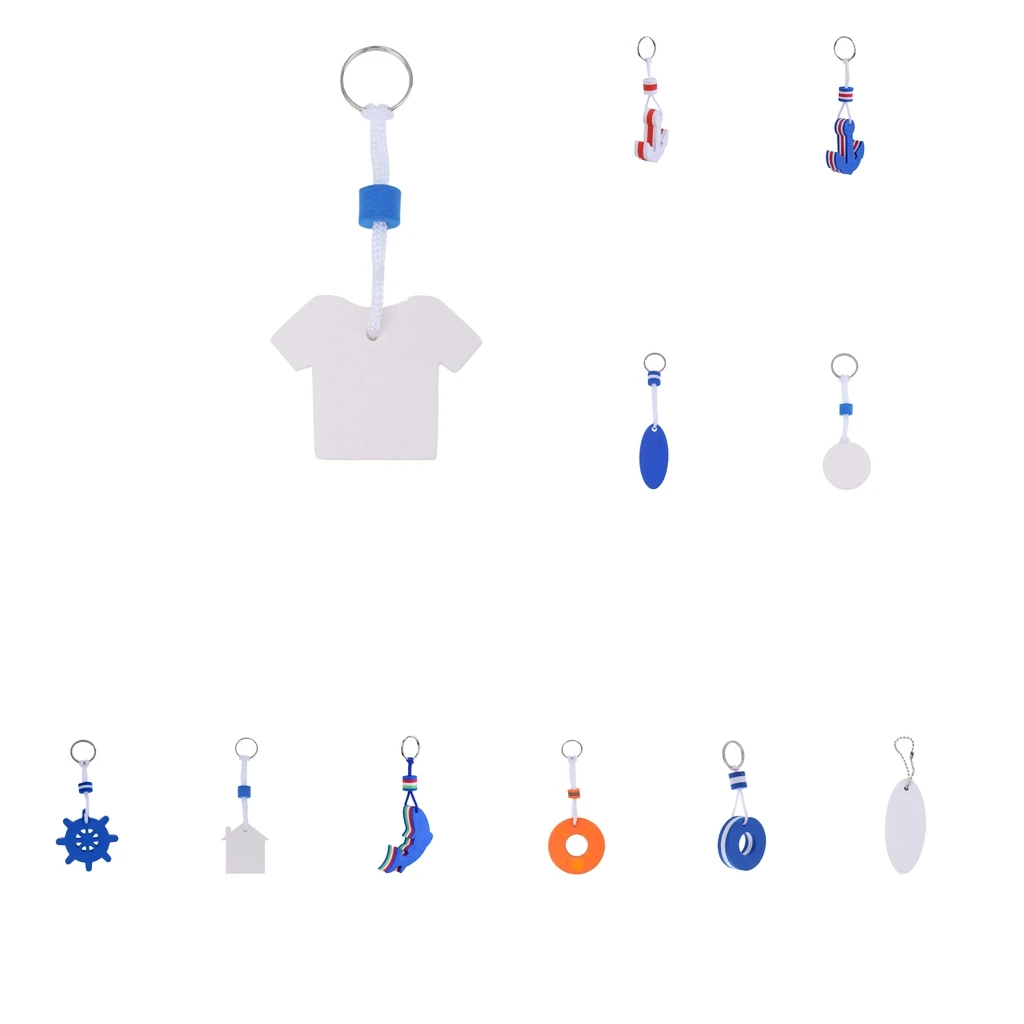 Yachting Boating Floating Key Chain Key Ring Keyring -Anchor, Surfboard, Dolphin Yachting Boating Floating Key Chain Key Ring Keyring -Anchor, Surfboard, Dolphin