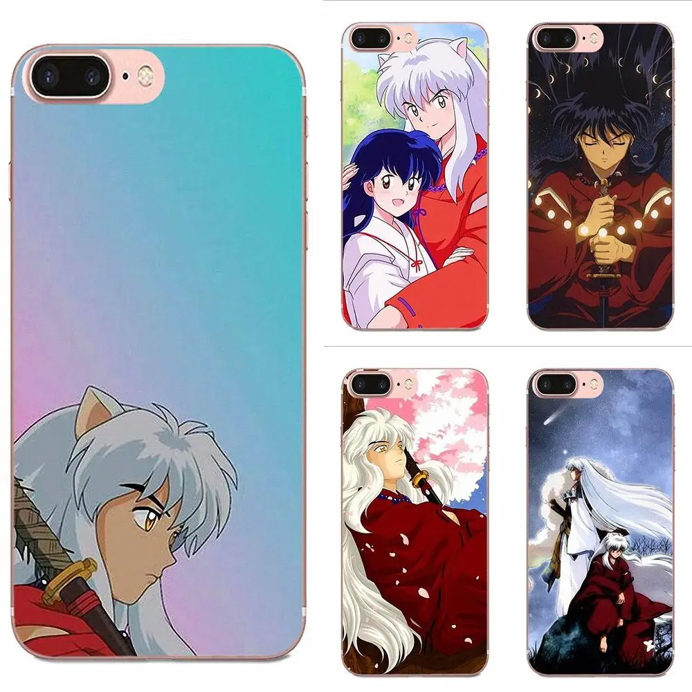 Для Huawei Nova 2 V20 Y3II Y5 Y5II Y6 Y6II Y7 Y9 G8 G9 GR3 GR5 GX8 Prime 2019 ТПУ аксессуары Чехлы Inuyasha Аниме |