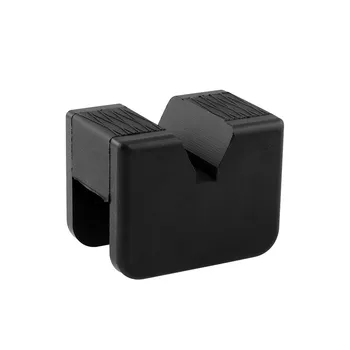 

Universal Square Slotted Frame Rail Floor Jack Guard Adapter Pad Vehicle Repair