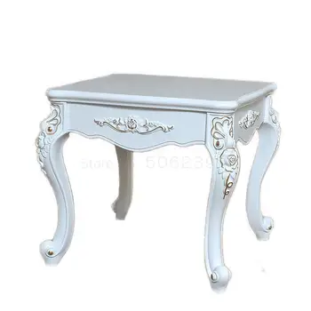 

Living room simple home American style small table European sofa side cabinet small square table coffee table side table