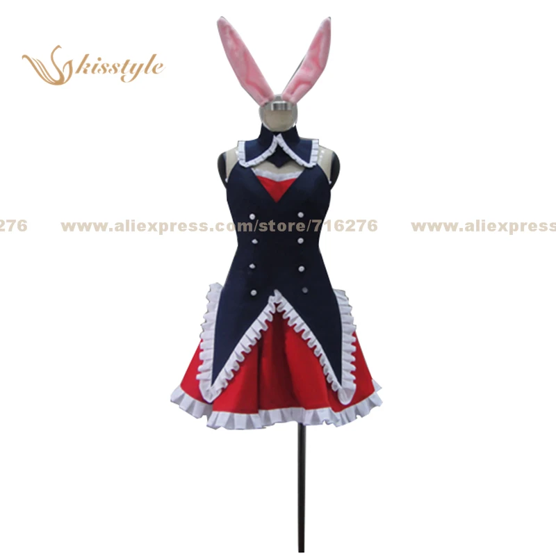 

Kisstyle Fashion Mondaiji/Problem Children are Coming from Another World, aren't they Black Rabbit Uniform Cosplay Costume