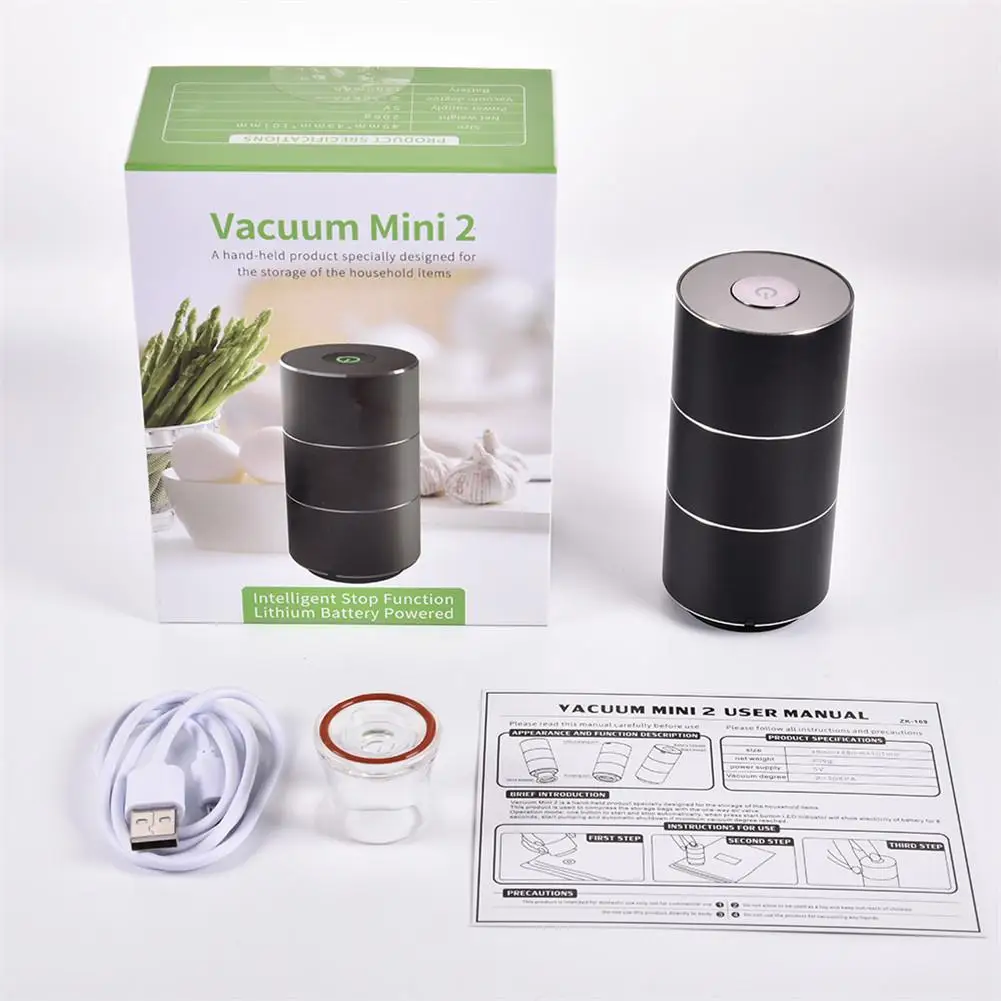 Mini Vacuum Pump For Baler Compression Packaging Bag Small Household Quilt Clothes