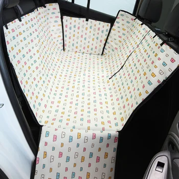 

Mat Hammock Cushion Anti Slip For Car Backseat Fixed Dog Seat Cover Scratch Prevent Pet Carrier Waterproof Interior Accessory