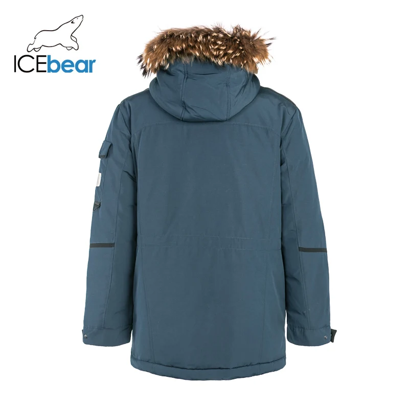 ICEbear New Winter Men's Coat Hooded Jacket High Quality Brand Men's Clothing MWD19805I