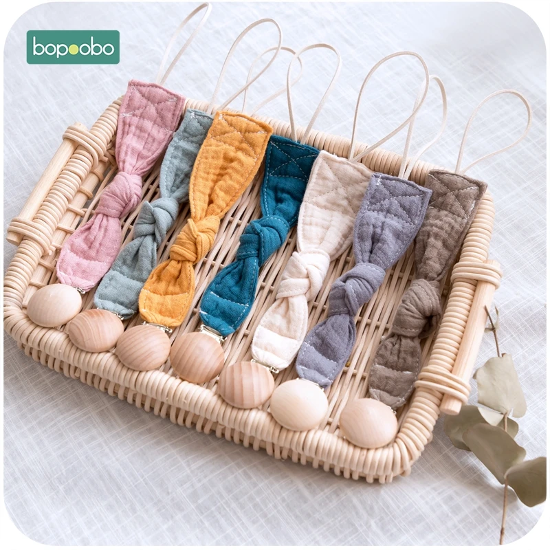1pc Baby Dummy Pacifier Chain Clip Cotton Cloth Plush Animal Toys Soother Nipples Holder Newborn Toy Feeding Accessories