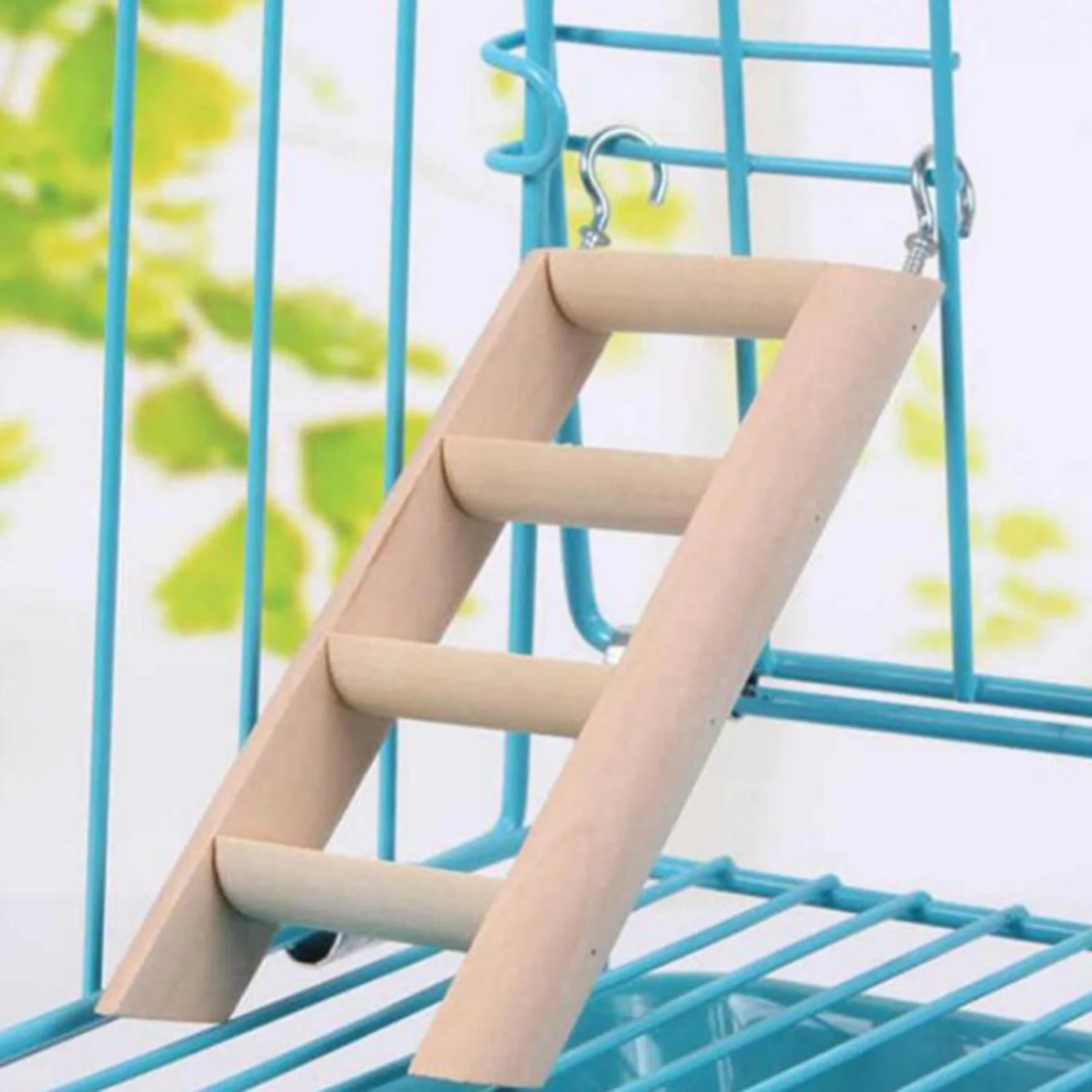 Wooden Hamster Ladder Playground Activity Toy Hanging for Wood Cage Pets Small Animal Climbing Accessories | Дом и сад