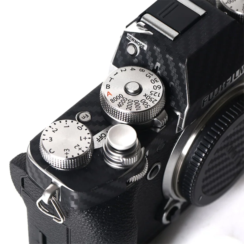 1-10 Набор для Fujifilm X-T3 Защитная пленка для камеры наклейки из углеродного волокна устойчивый к царапинам шероховатый клей отправка запасных наклеек