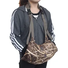 Изоляционная Регулируемая унисекс походная охотничья износостойкая молния Кемпинг Fly Рыбалка зимняя теплая муфта для рук висячая Шея