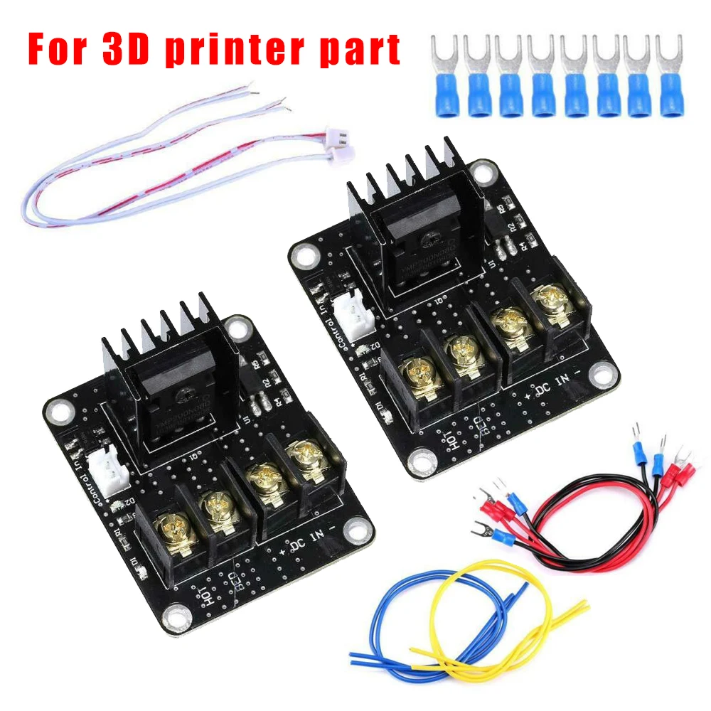 Anet A8 MOSFET плата модуля расширения мощности MOS Тепловая панель для 3D принтера часть