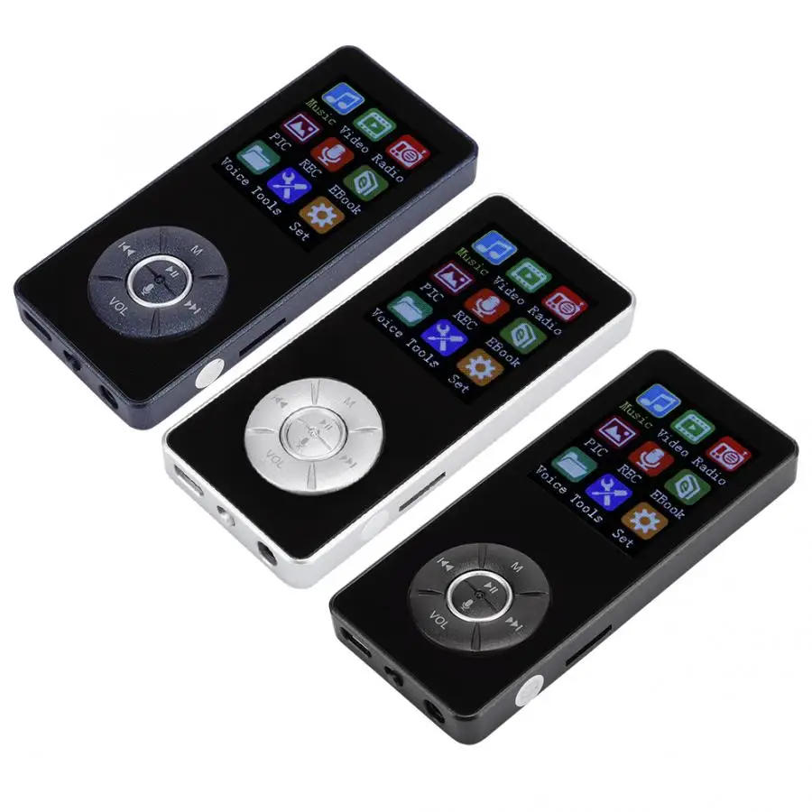 1.8in 4,2 Подключаемая карта MP4 студенческий псевдо металлический корпус Walkman плеер Поддержка музыки радио Запись видео электронная книга