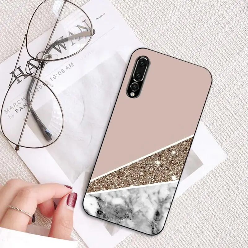Gold Rose Glitter Love